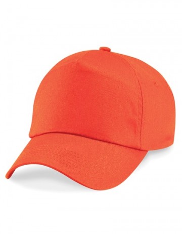 Beechfield Junior Original 5 Panel Cap B10b oranje