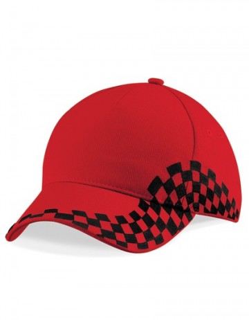 Beechfield Grand Prix Cap B159 klassiek rood