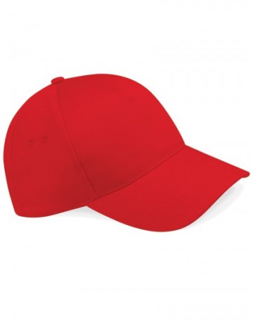 Beechfield Ultimate 5 Panel Cap B15klassiek rood