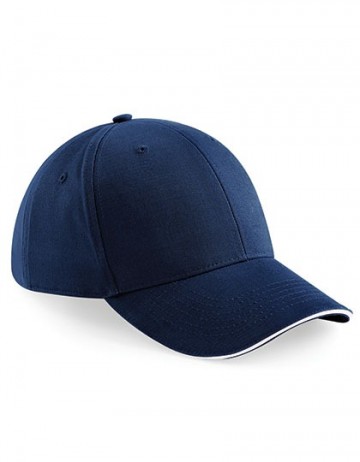 Beechfield Athleisure 6 Panel Cap B20 french navywhite