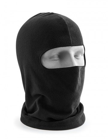 Beechfield Microfleece Balaclava B230 zwart
