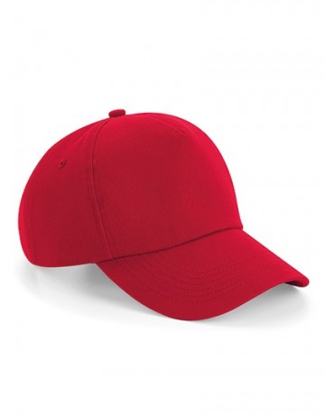 Beechfield Authentic 5 Panel Cap B25 klassiekrood