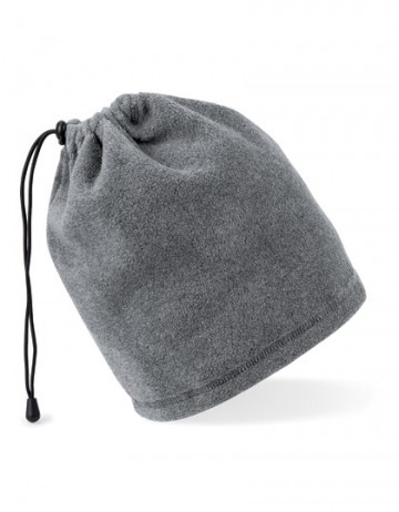 Beechfield Suprafleece™ Snood/ Hat Combo B285 houtskool grijs