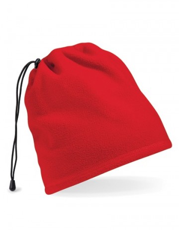 Beechfield Suprafleece™ Snood/ Hat Combo B285 klassiek rood