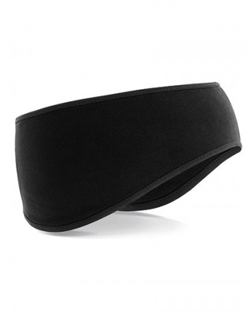 Beechfield Softshell Sports Tech Headband B316 zwart