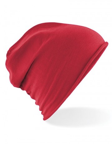 Beechfield Jersey Beanie B361 rood
