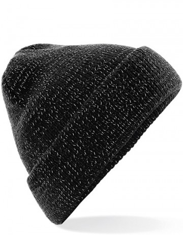 Beechfield Reflective Beanie B407 zwart
