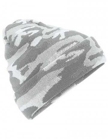 Beechfield Camo Cuffed Beanie B419 arctic camo