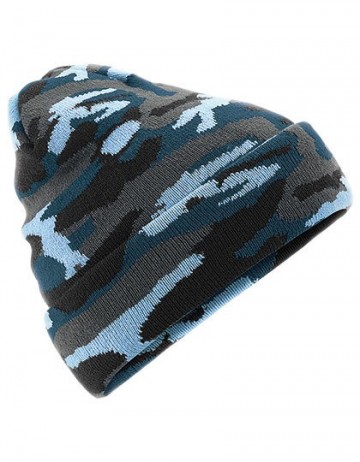 Beechfield Camo Cuffed Beanie B419 twighlight camo
