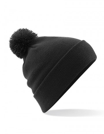 Beechfield Original Pom Pom Beanie B426 zwart