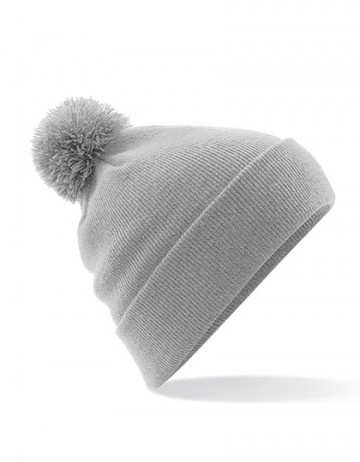 Beechfield Original Pom Pom Beanie B426 licht grijs