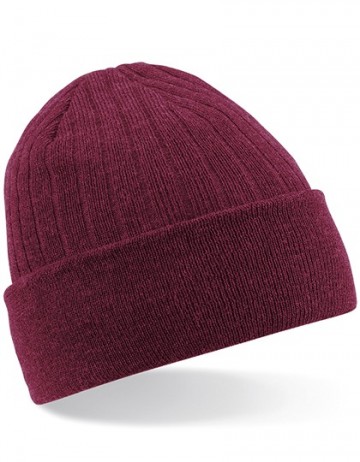 Beechfield Thinsulate™ Beanie B447 bordeaux rood