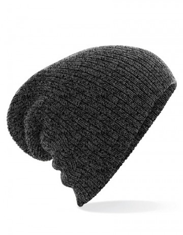 Beechfield Heavy Gauge Slouch Beanie B449 antiekgrijs