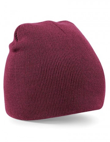 Beechfield Original Pull-On Beanie B44 bordeaux rood
