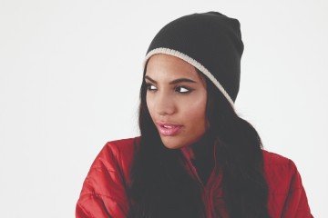 Beechfield Two-Tone Beanie Knitted Hat B44c