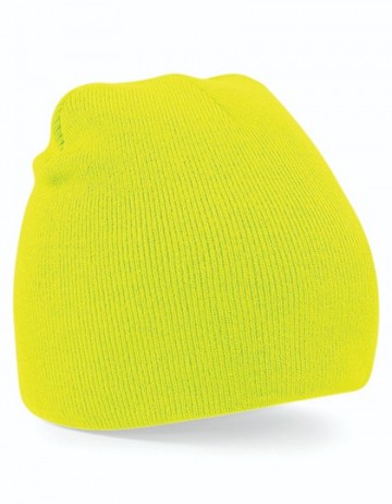 Beechfield Original Pull-On Beanie B44 fluoriserend geel