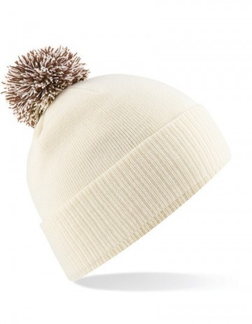 Beechfield Snowstar® Beanie B450 gebrokenwit mokka