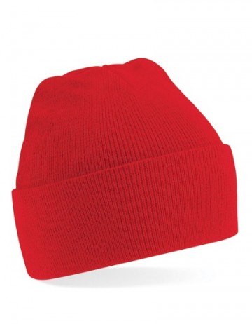 Beechfield Junior Original Cuffed Beanie B45b klassiek rood