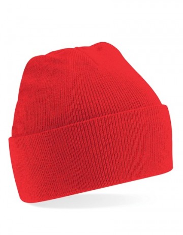 Beechfield Original Cuffed Beanie B45 bright red
