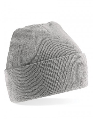 Beechfield Original Cuffed Beanie B45 heather grey