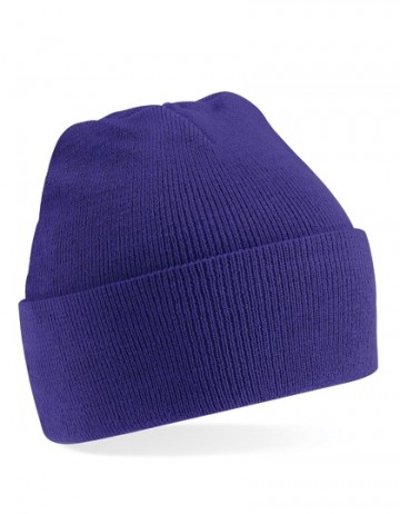 Beechfield Original Cuffed Beanie B45 purple