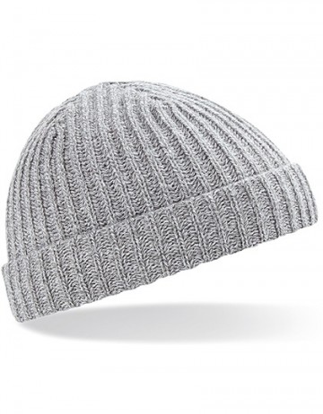Beechfield Trawler Beanie B460 heather grijs