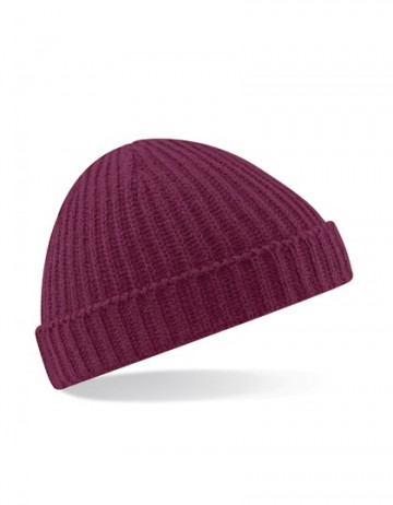 Beechfield Trawler Beanie B460 bordeaux rood