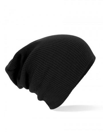 Beechfield Slouch Beanie B461 zwart