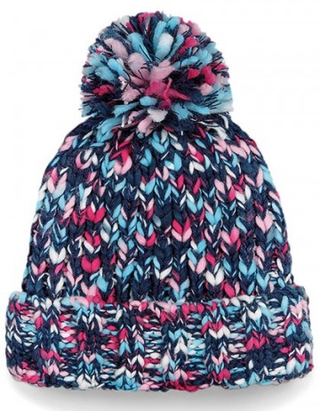 Beechfield Twister Chunky Pom Pom Beanie B487