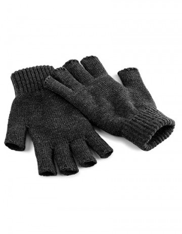 Beechfield Fingerless Gloves B491 houtskool grijs