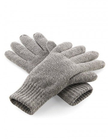 Beechfield Classic Thinsulate™ Gloves B495 heather grijs
