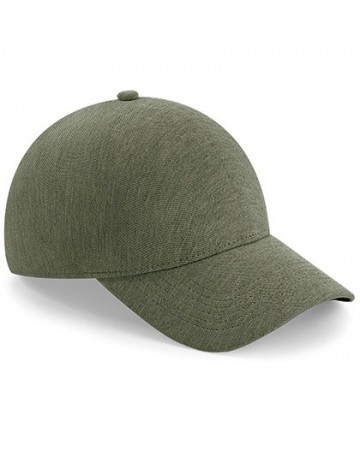 Beechfield Seamless Athleisure Cap B556 heatherolijfgroen