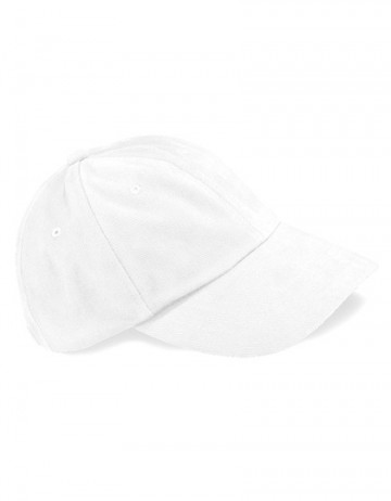 Beechfield Low Profile Heavy Brushed Cotton Cap B57 wit