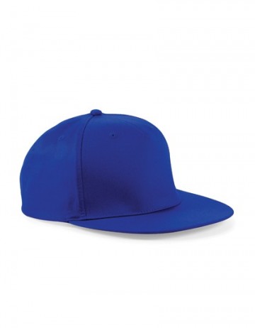 Beechfield 5 Panel Snapback Rapper Cap B610 helder koningsblauw