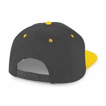Beechfield 5 Panel Contrast Snapback B610c detail 1