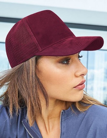 Beechfield Suede Snapback Trucker B643