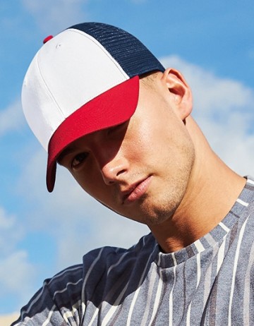 Beechfield 6 Panel Snapback Trucker Cap
