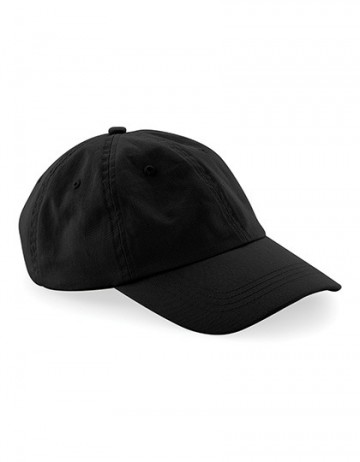 Beechfield Low Profile 6 Panel Dad Cap B653 zwart
