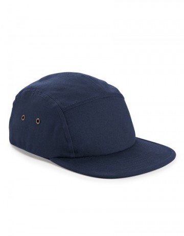 Beechfield Canvas 5 Panel Cap B654 marineblauw