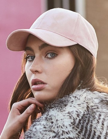 Beechfield Faux Suede 6 Panel Cap B656