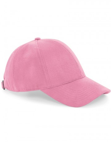 Beechfield Faux Suede 6 Panel Cap B656 stoffig rose