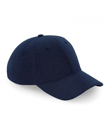 Beechfield Jersey Athleisure Baseball Cap B677 fransmarineblauw