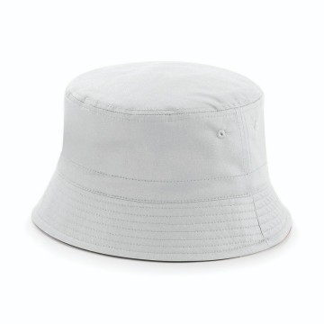 Beechfield Reversible Bucket Hat B686 zwart / lichtgrijs