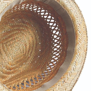 Beechfield Straw Summer Triby Hat B730 detail 2