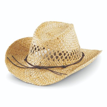 Beechfield Cowboy strohoed B735 detail 2