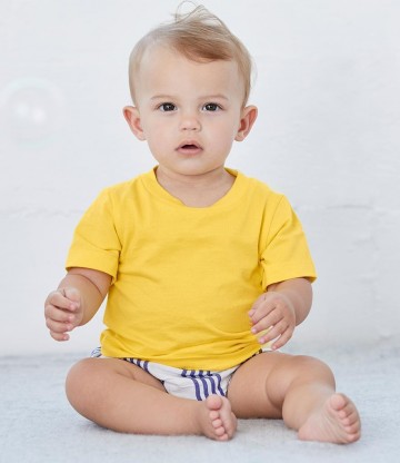 B+C Baby Canvas Crew Neck T-shirt 3001B