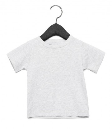 B+C Baby Canvas Crew Neck T-shirt 3001B athletic heather