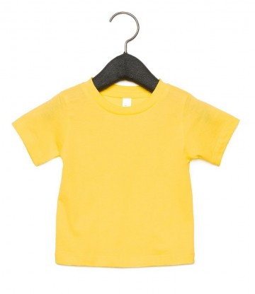 B+C Baby Canvas Crew Neck T-shirt 3001B geel