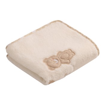 Vossen Teddy 8023/5150 handdoek 100x100 103 Ivory