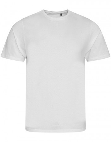 EA001 AWDis Cascades Organic Tee arctic white